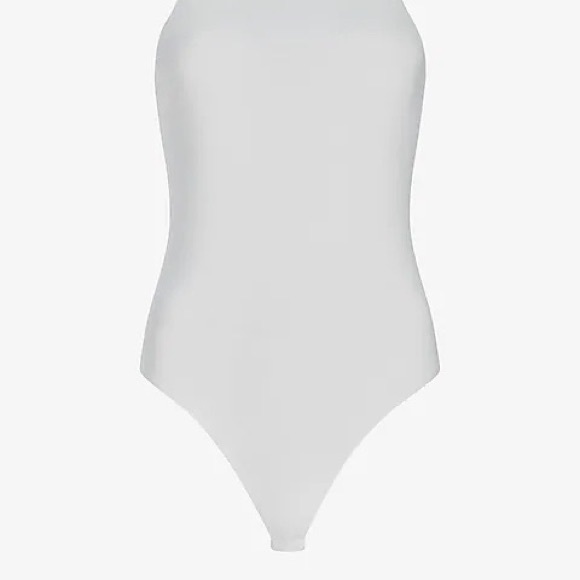 NWT Express Body Contour Silky High Neck Thong Bodysuit - Picture 4 of 6